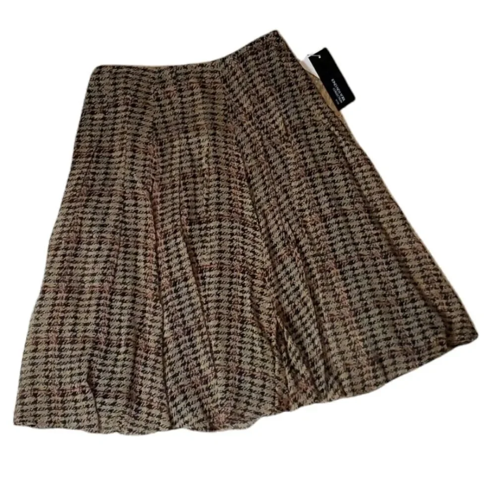 JONES NEW YORK Silk Flare Skirt